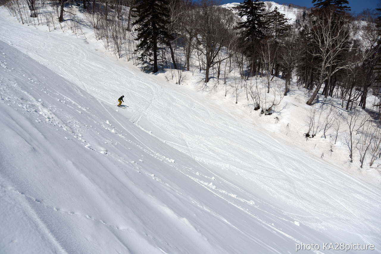 富良野スキー場　山頂の積雪は 192cm!! 春の『THE DAY』到来☆